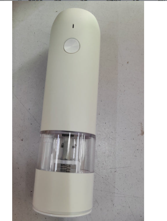 Rechargeable Electric Pepper And Salt Grinder Set One-Handed No Battery Needed Automatic Grinder With Adjustable Coarseness LED Light Refillable