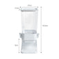 Countertop Cereal Dispenser Indispensable Dry Food Dispenser Countertop Cereal Container For Candy Dispenser Large Capacity Food Kitchen Gadgets
